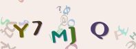 This is a captcha-picture. It is used to prevent mass-access by robots. (see: www.captcha.net)